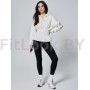 Зип-худи Neverlate Corset Fleece Milky