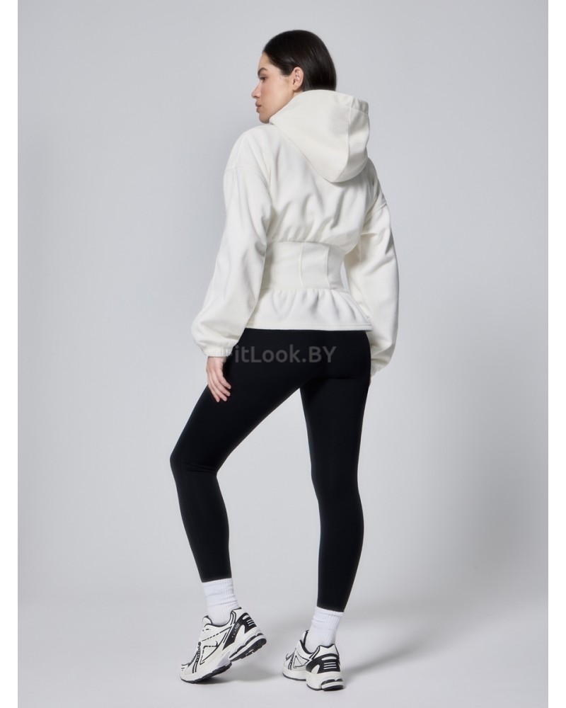 Зип-худи Neverlate Corset Fleece Milky
