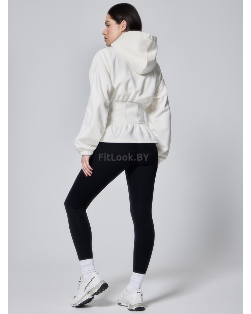 Зип-худи Neverlate Corset Fleece Milky